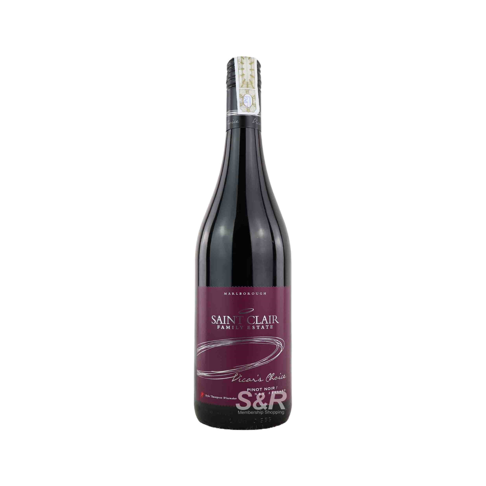 Saint Clair Vicar's Choice Pinot Noir Red Wine 750mL Saint Clair Vicar's Choice Pinot Noir Red Wine 750mL